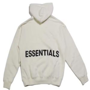 Essentials Graphic Pullover Hoodie Cream