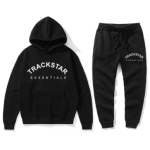 Trackstar Essential Premium Tracksuit – Black