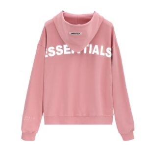Fear Of God Essential Pink Reflective Hoodie